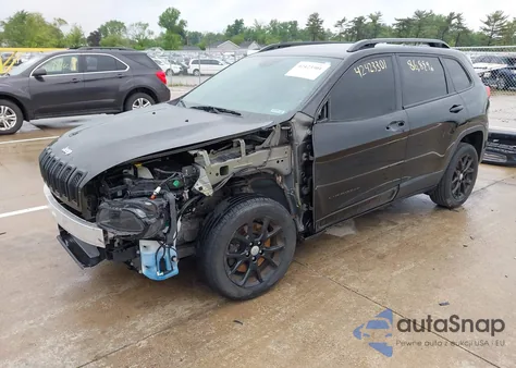 2017 Jeep Cherokee Latitude Fwd from USA, damaged, VIN 1C4PJLCB0HW578764
